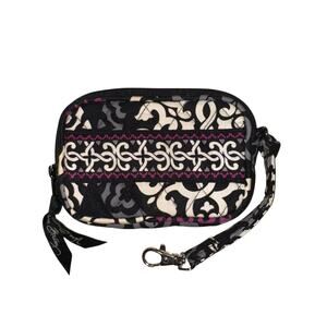Vera Bradley Canterberry Magenta Tech Case Wallet Coin Purse Purple